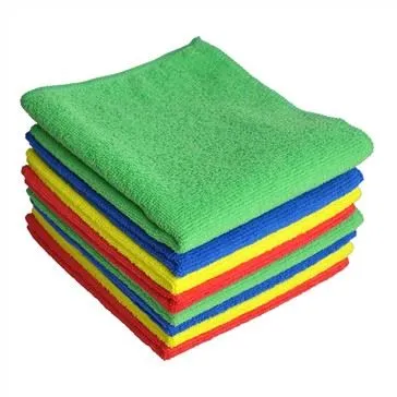 Glanhau Tywel Glanhau Microfiber Brethyn Glanhau Cegin Dwbl Micro Fiber